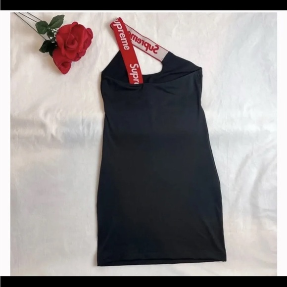 Supreme asymmetric mini dress - Picture 4 of 4